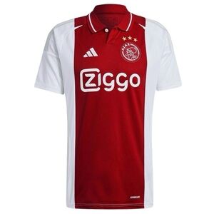NWT L Adidas Ajax Amsterdam 24/25 Home Jersey Soccer Men’s Sportswear Activewear